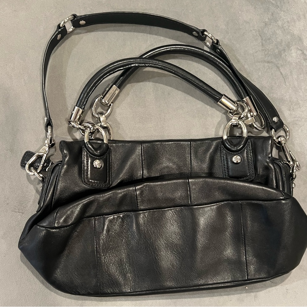 Coach Black Kristin Satchel Bag - Picture 4 of 10